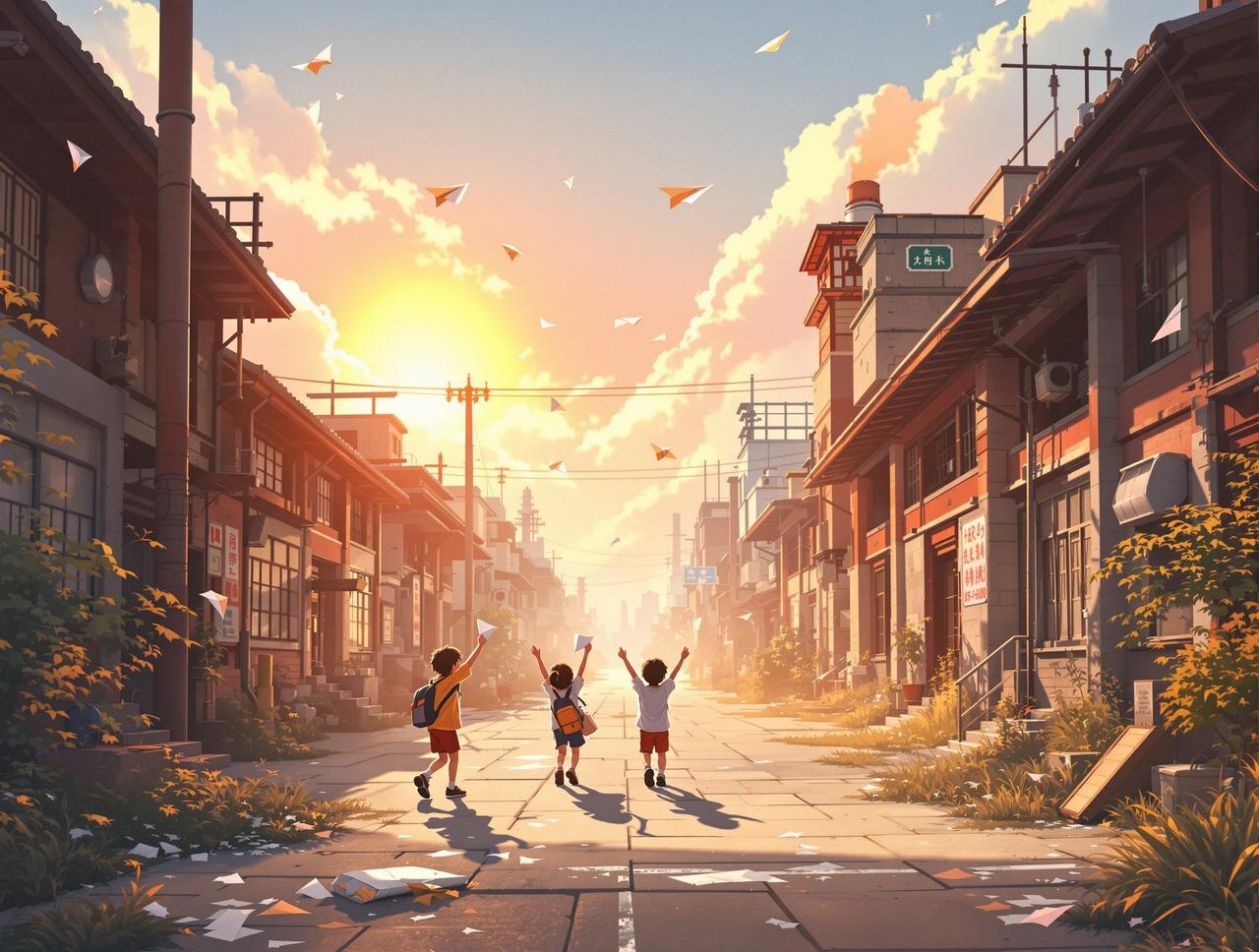 漫剧免费作品《纸飞机》- 年代记忆题材短剧